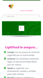 Mobile Screenshot of lightfood.com.ar